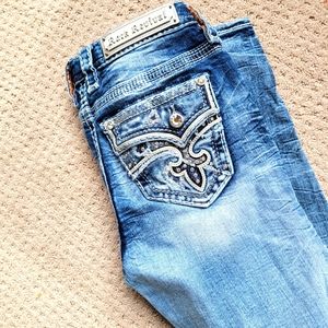 Rock Revival Blue Skinny Jeans
